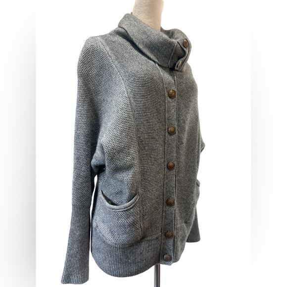 Rag & Bone   cashmere grey cardigan sweater - Picture 4 of 6